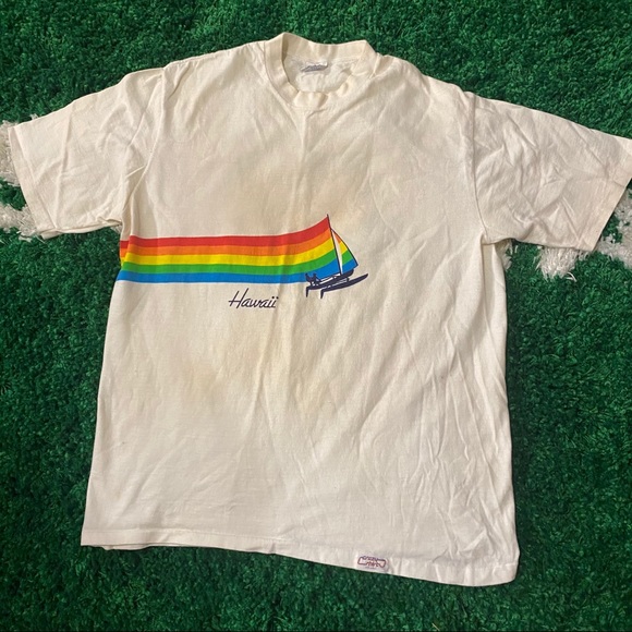 Vintage Other - 1980 Hawaii Graphic T-shirt